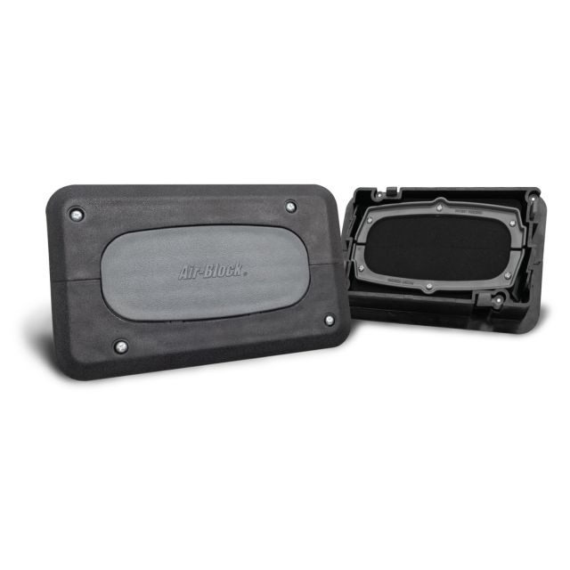 AirBlock 4" x 8" Rectangular -  Rubber Gasket - Two Piece Design with a Cover Plate - SKU# 116-800-070